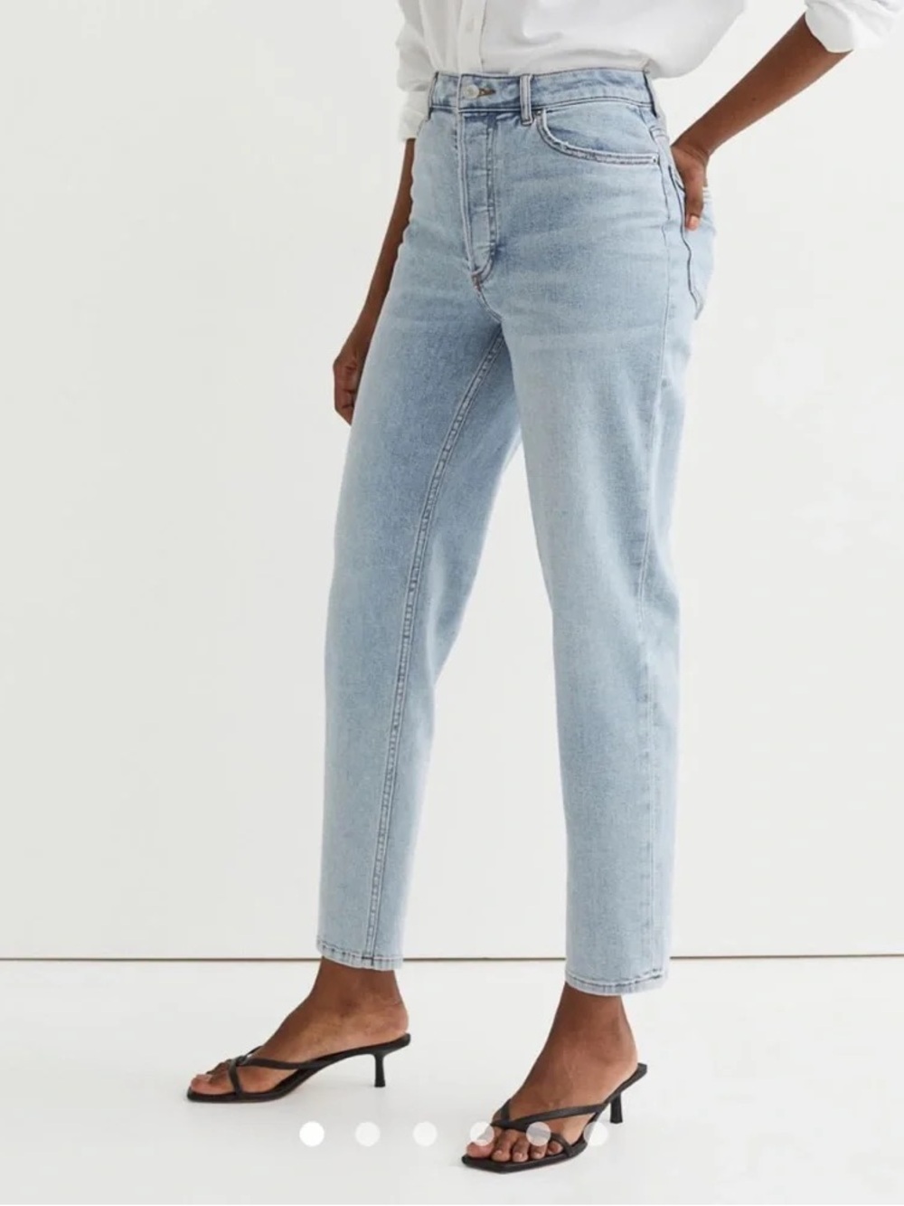 H&M Ultra High Waist Mom Jeans